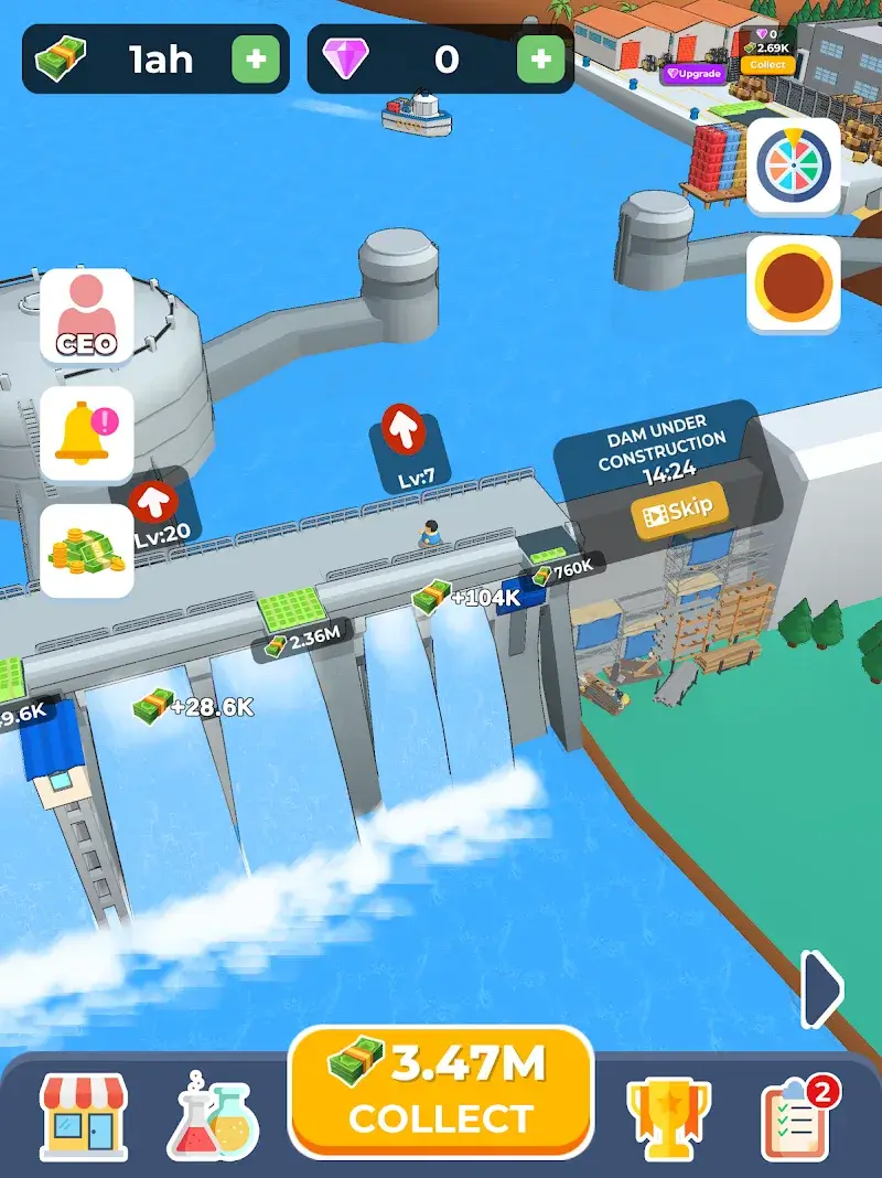 Скриншот 6 Dam Builder