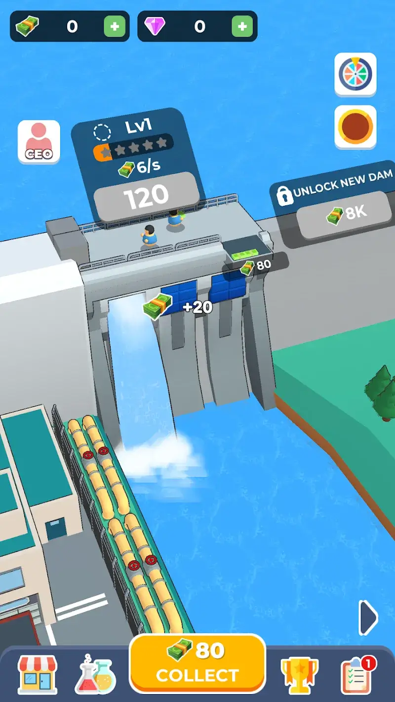 Скриншот 1 Dam Builder