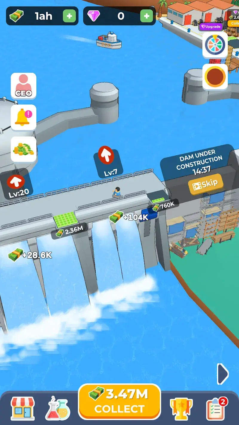 Скриншот 2 Dam Builder