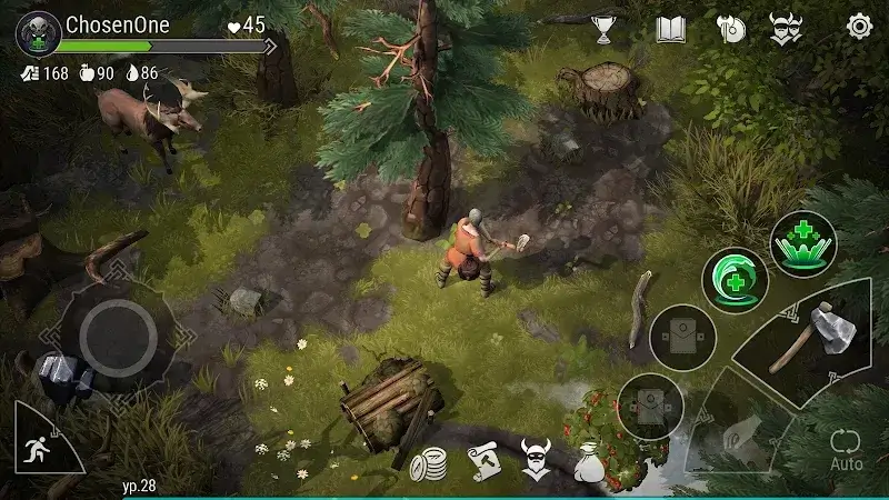 Tangkapan layar Frostborn 1