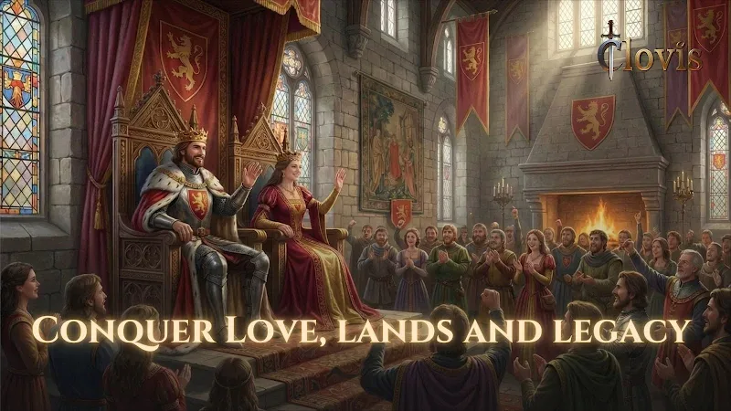 Capture d'écran 1 de Clovis Medieval Grand Strategy