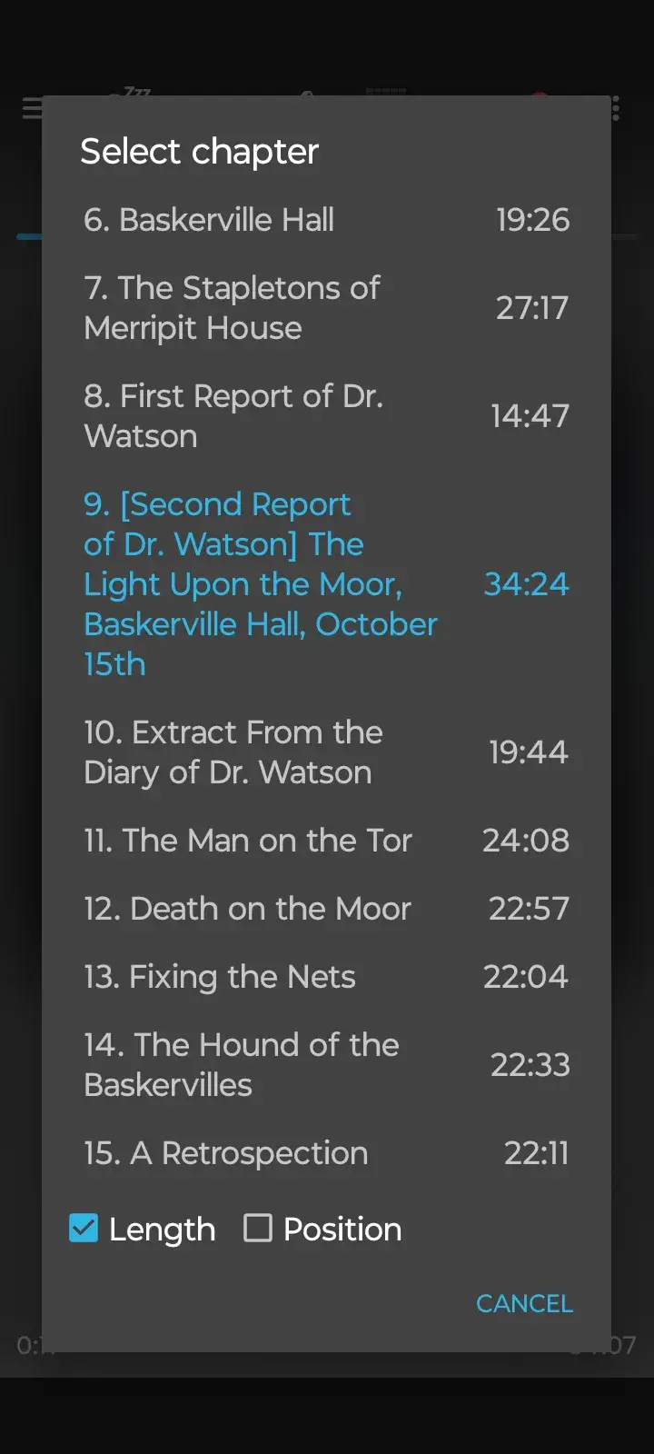 Capture d'écran 4 de Smart AudioBook Player