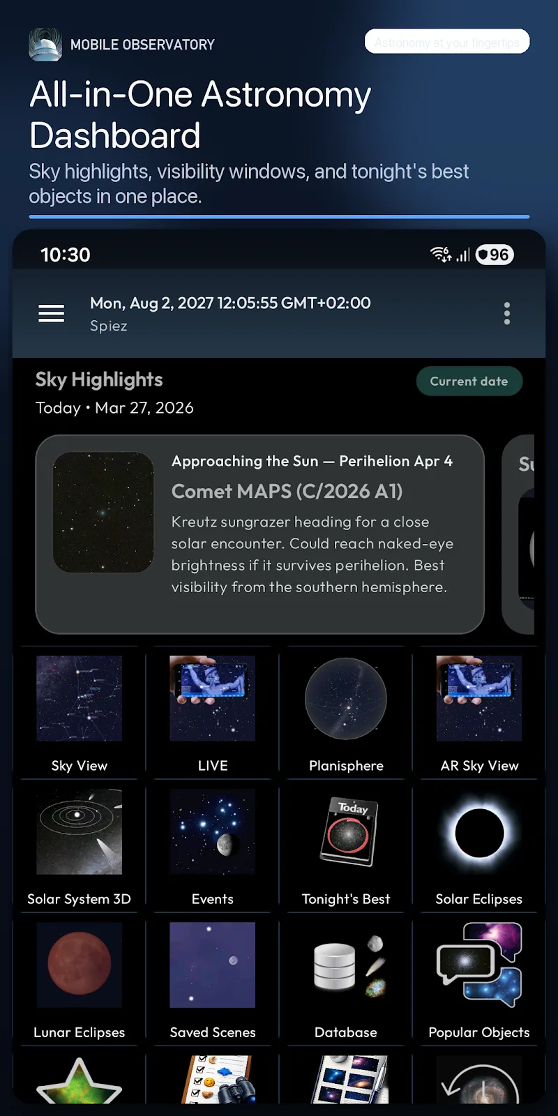Mobile Observatory Pro 스크린샷 5