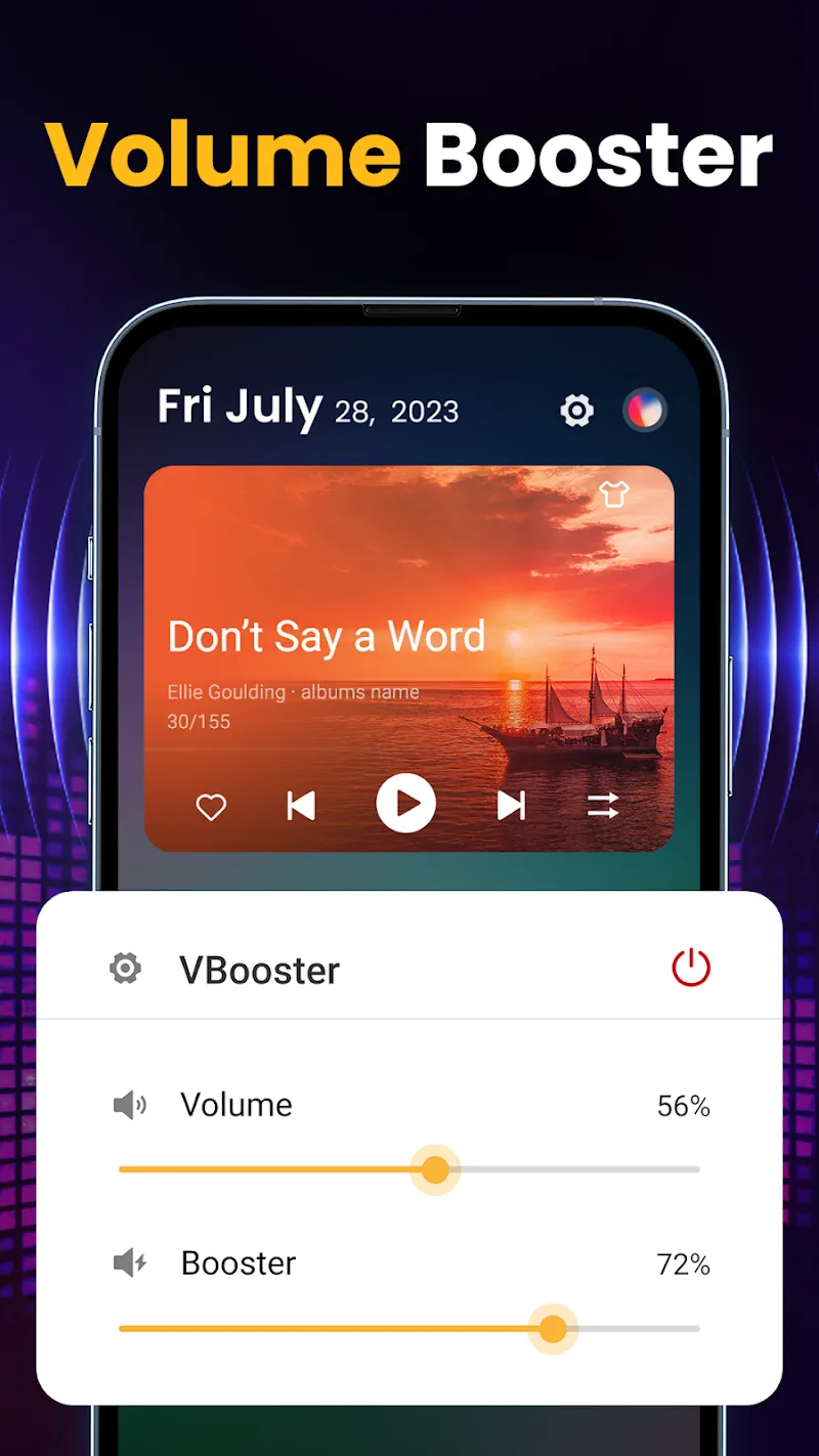 Captura de pantalla de Extra Volume Booster & Speaker 2