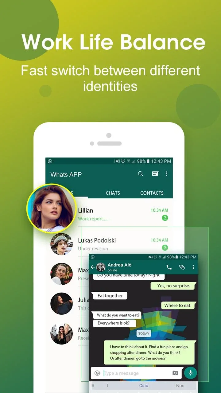 DO Multiple Accounts & Clone screenshot 2