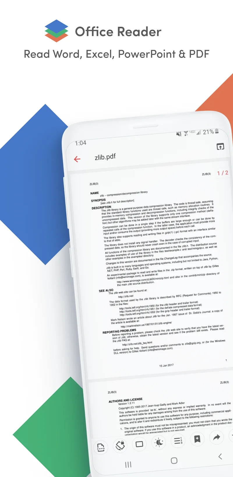 Office Reader Screenshot 1