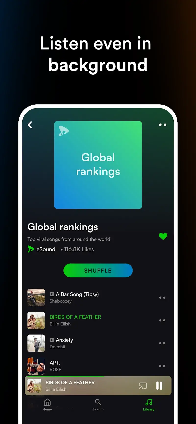 Screenshot eSound 4