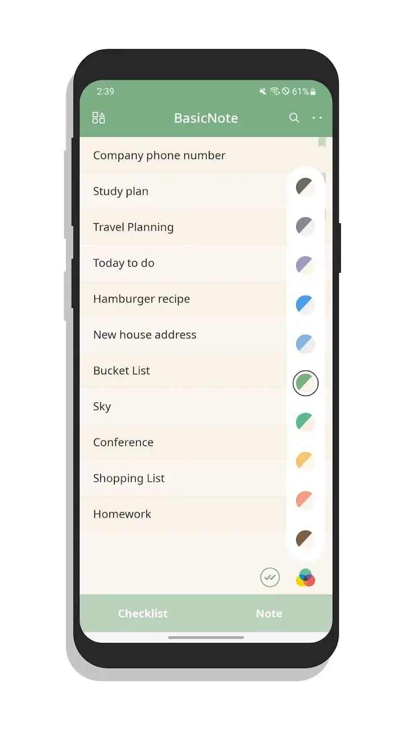 BasicNote screenshot 3