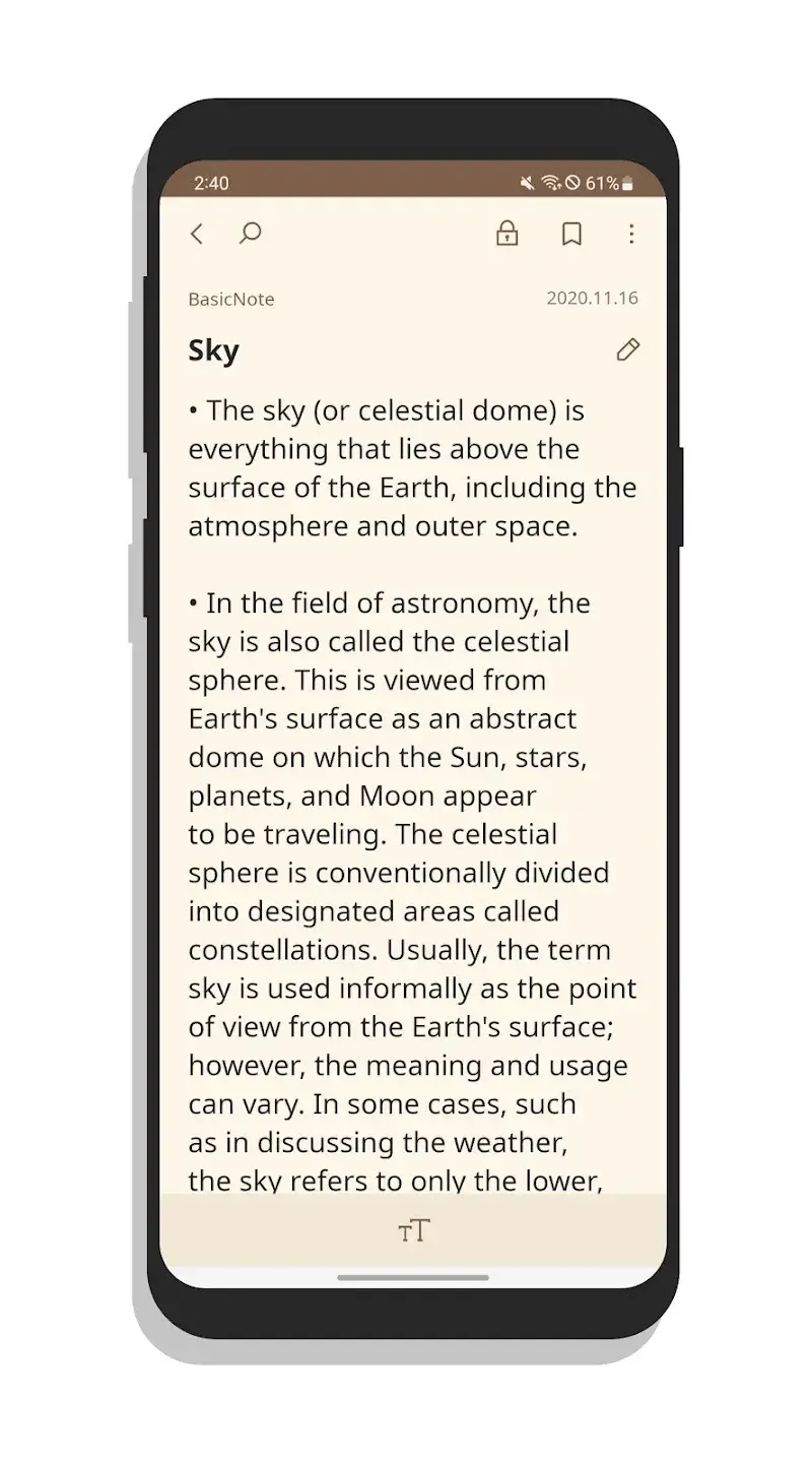 BasicNote screenshot 4