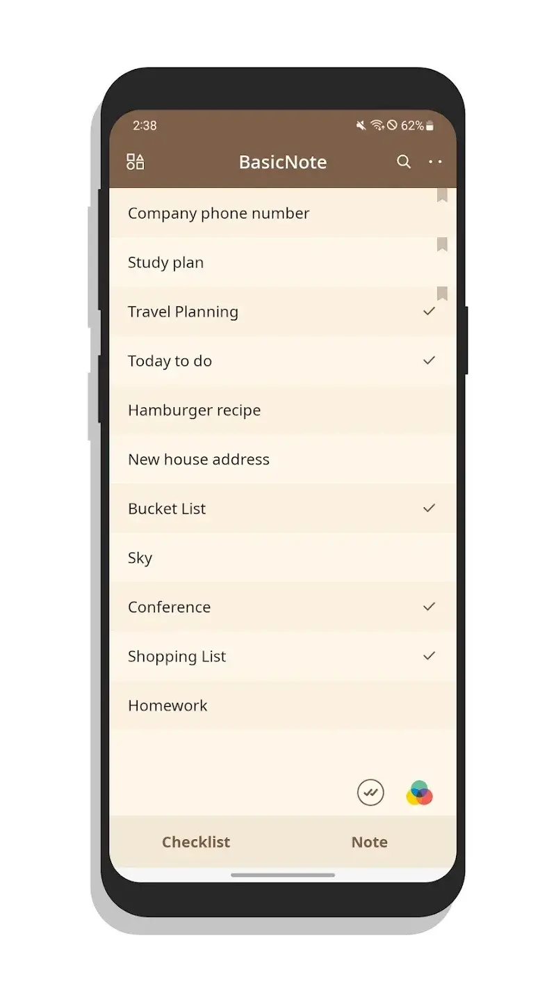 BasicNote screenshot 1