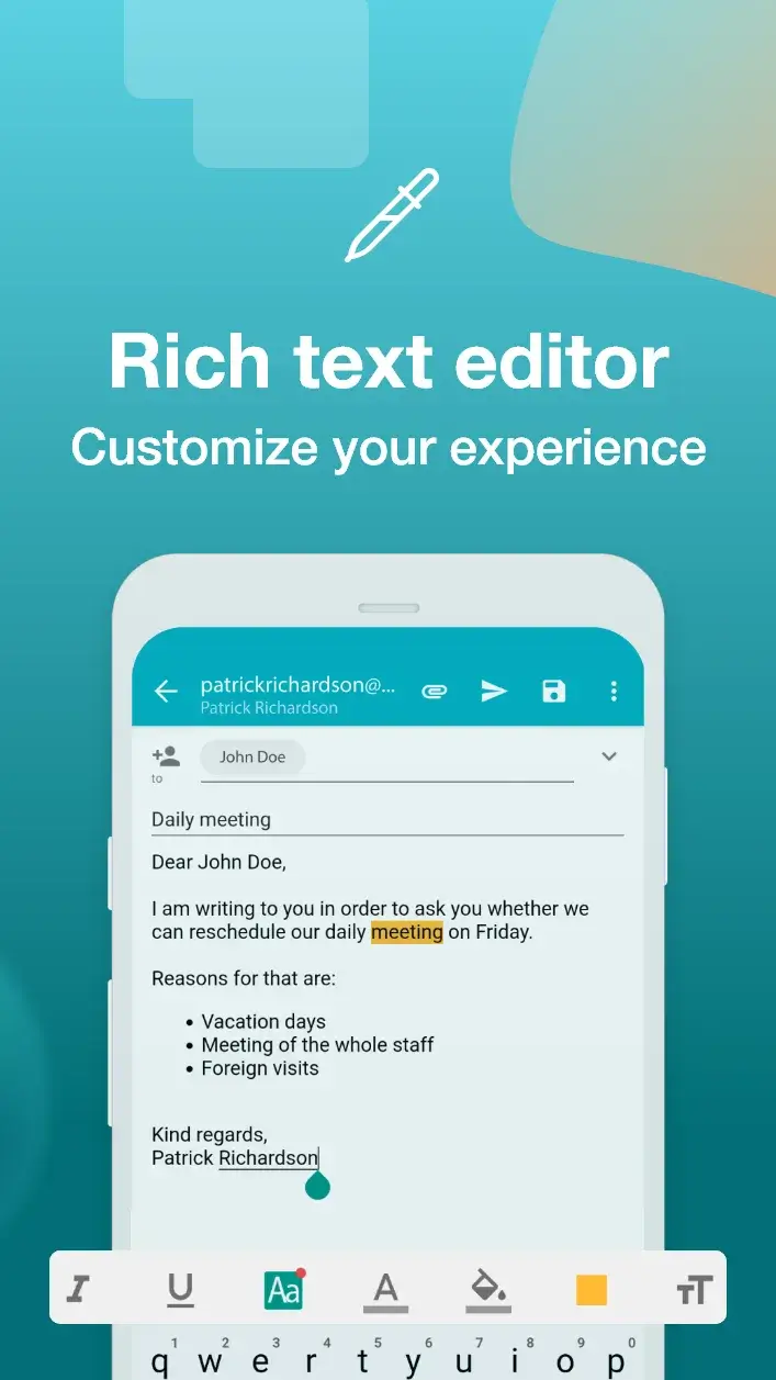 Aqua Mail screenshot 5