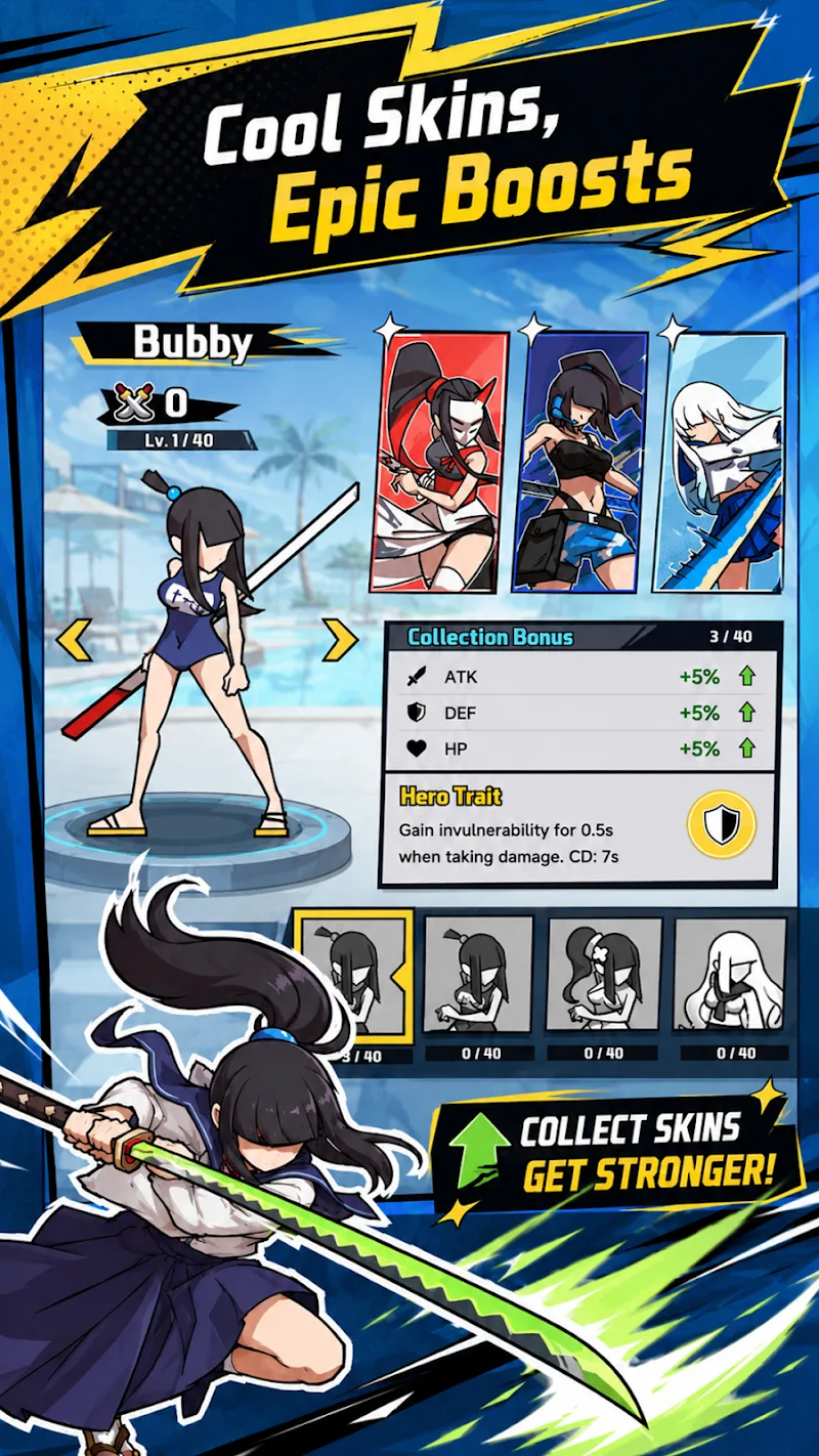 Swordash: Hunter Rise Gameplay Screenshot 1