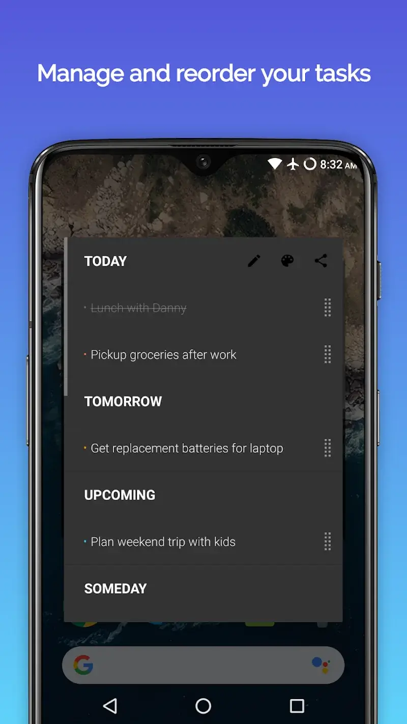 Tangkapan layar Stuff - To Do List Widget 4