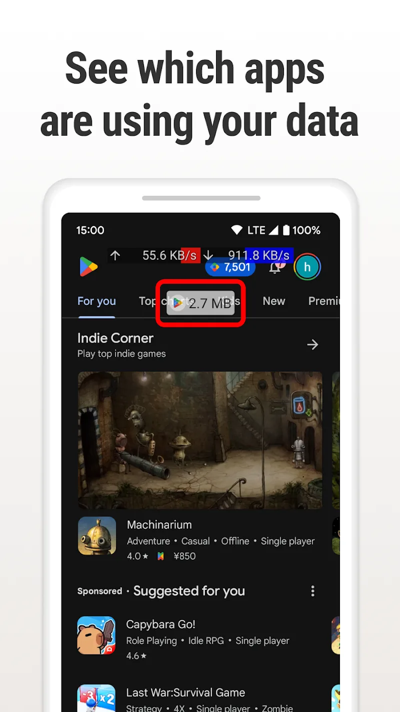 Internet Speed Monitor Screenshot 3