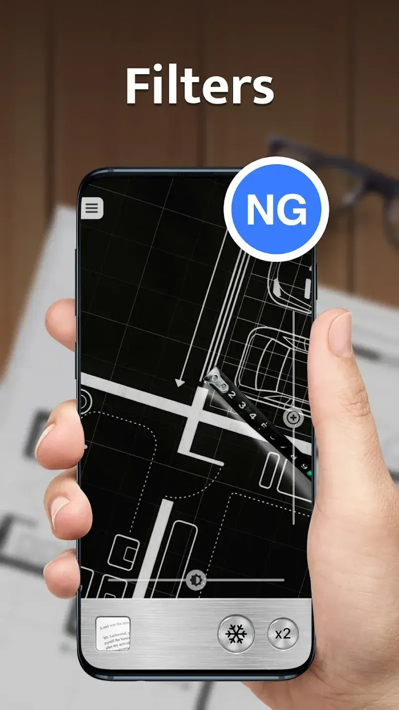 Magnifier Plus with Flashlight 스크린샷 6
