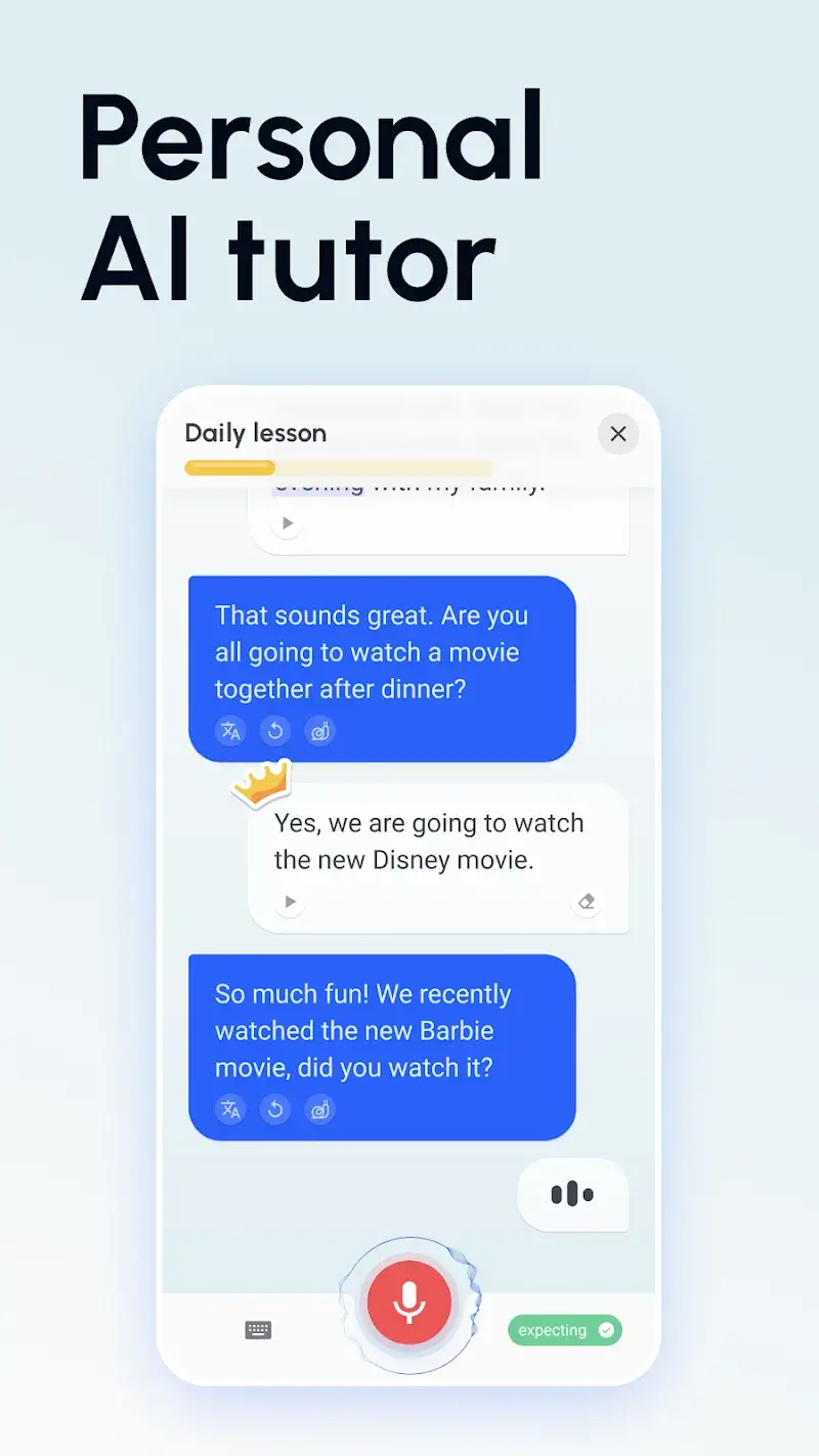 Speak English with Loora AI - Screenshot 2