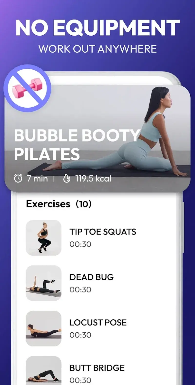 Pilates Workout at Home captura 3