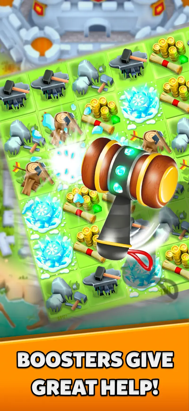 Captura de tela 3 de Match Lord: Tower Defence TD