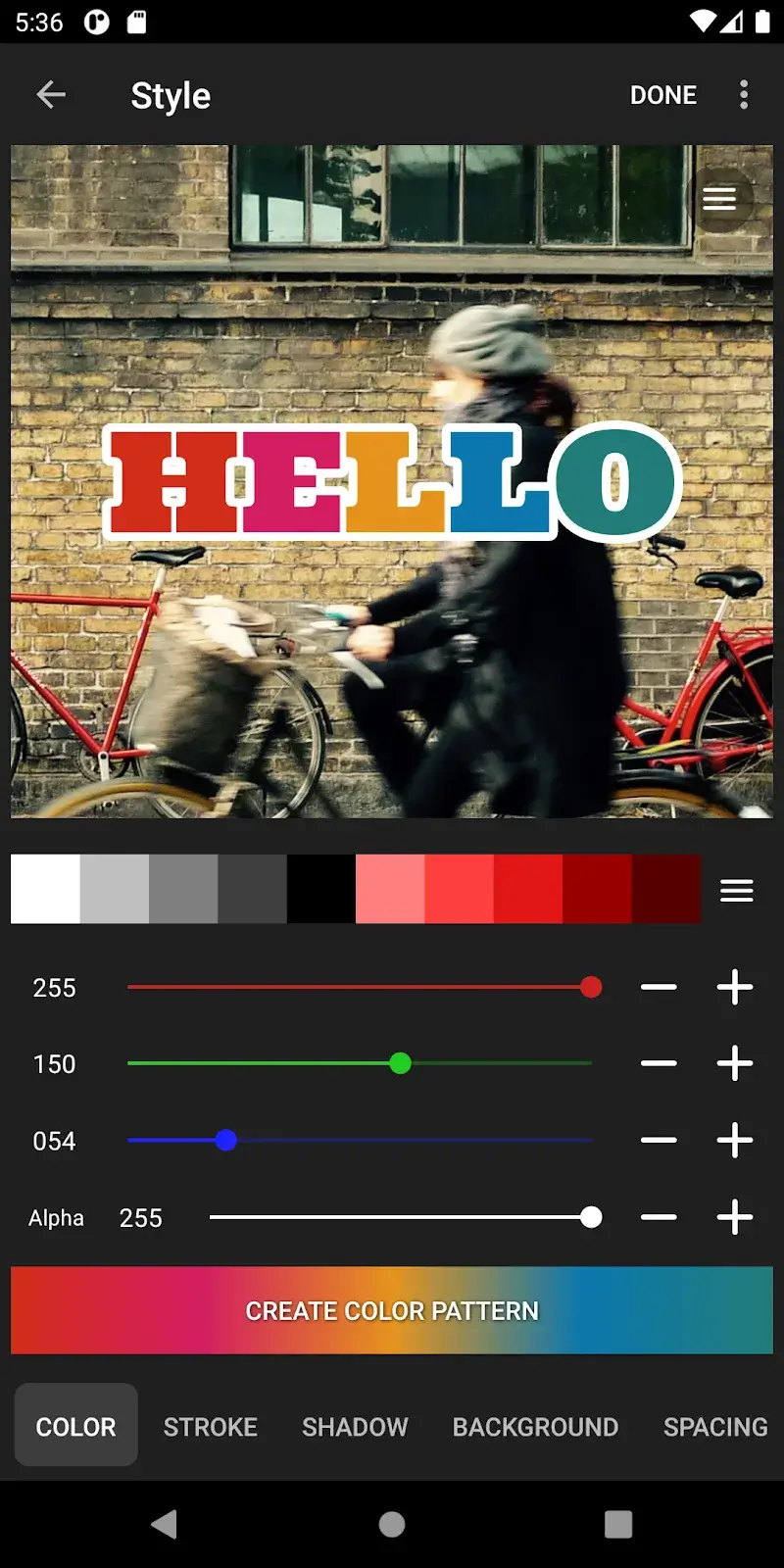 Phonto MOD APK ekran görüntüsü 6