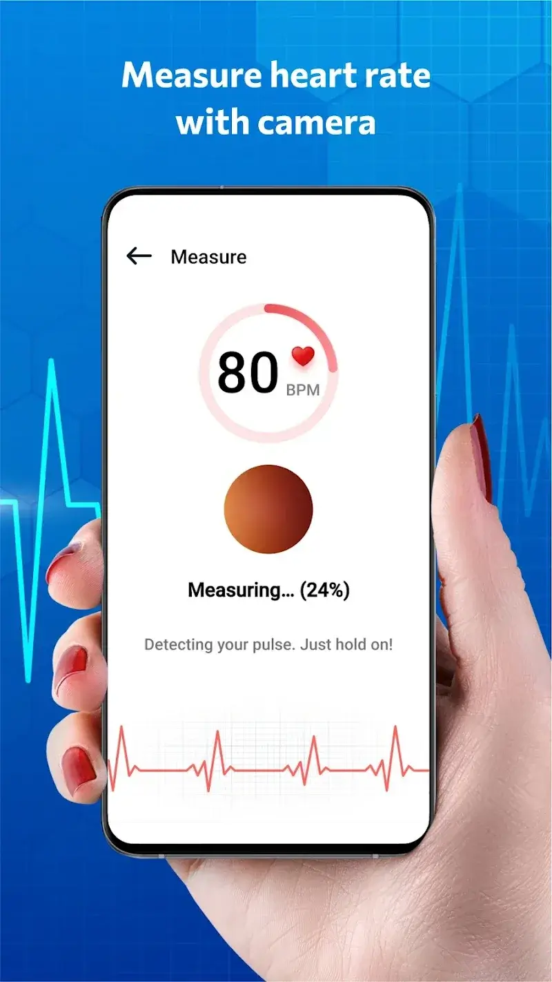 ภาพหน้าจอแอป Blood pressure – Blood Sugar 4
