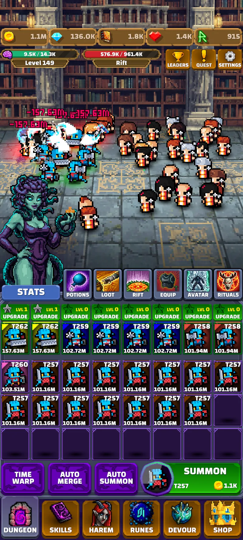 Idle Zombie Summoner — Скриншот 6