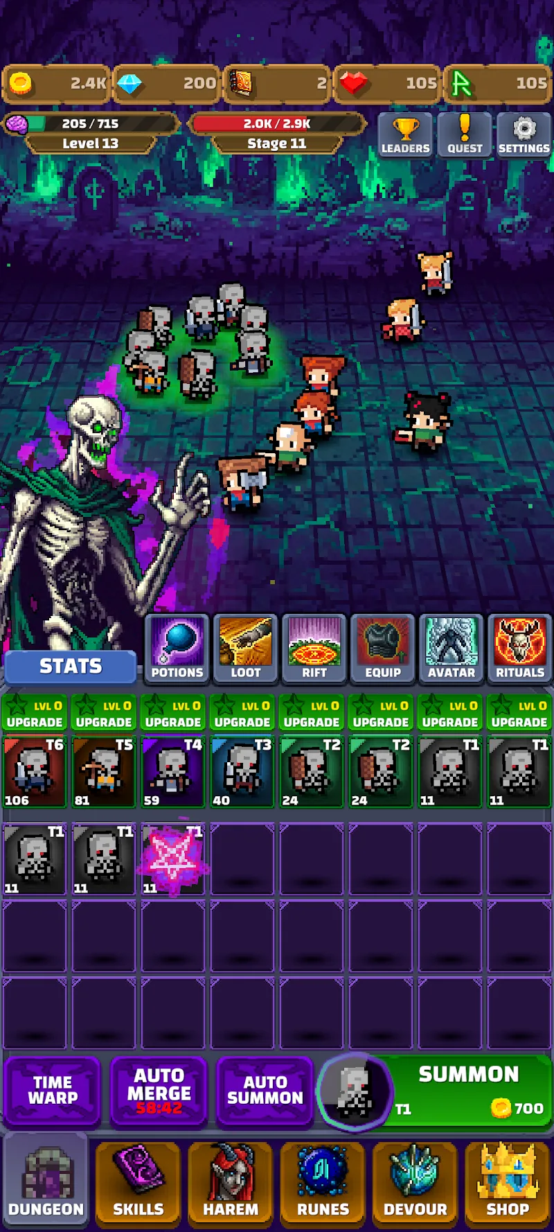 Idle Zombie Summoner — Предпросмотр 2