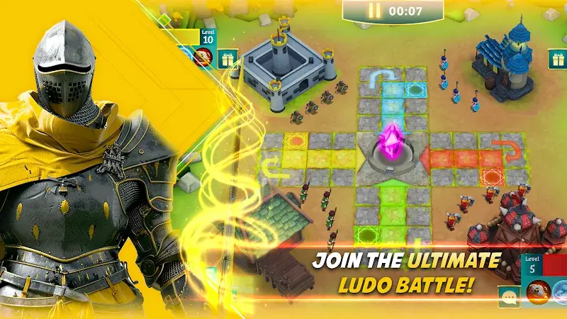 Captura de pantalla de Ludo War 3D Online 1