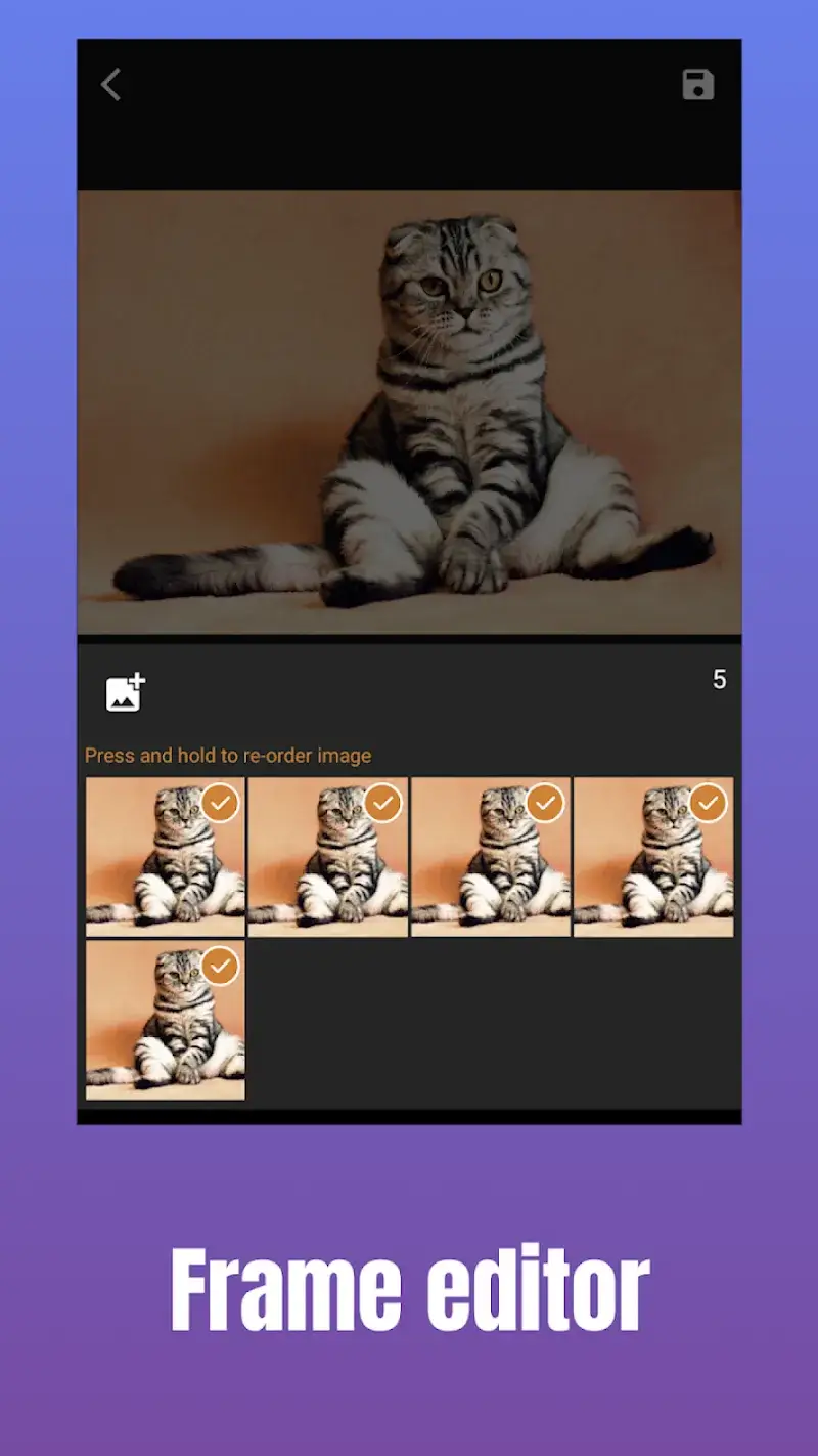 ภาพหน้าจอ GIF Maker Video 2