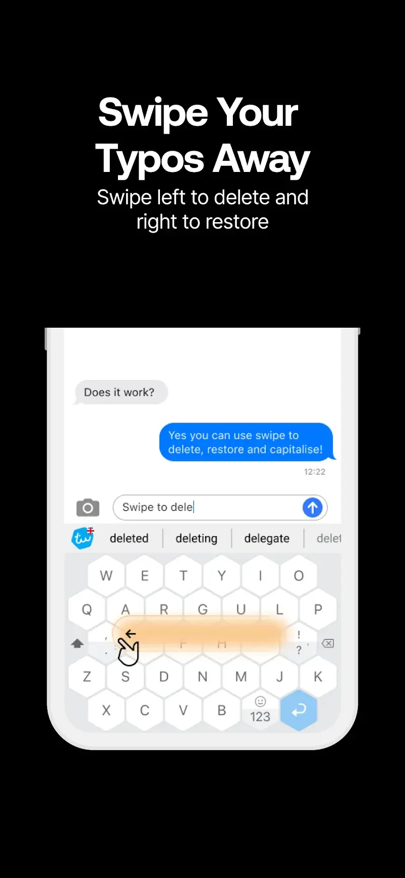 Hình ảnh xem trước 4 của Typewise Offline Keyboard