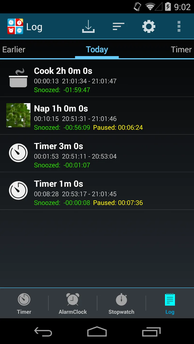Timers4Me capture d'écran 4