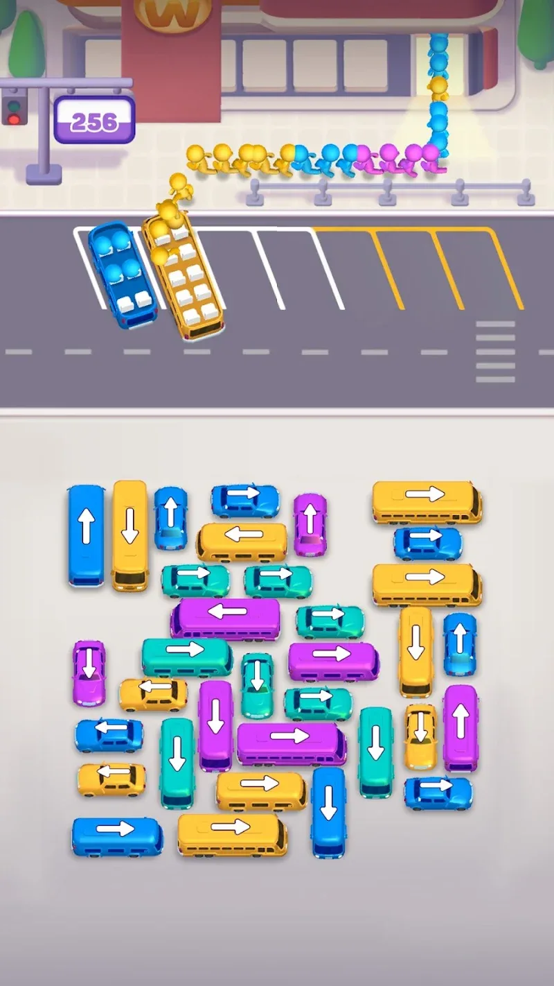 Sesto Screenshot di Bus Away: Traffic Jam