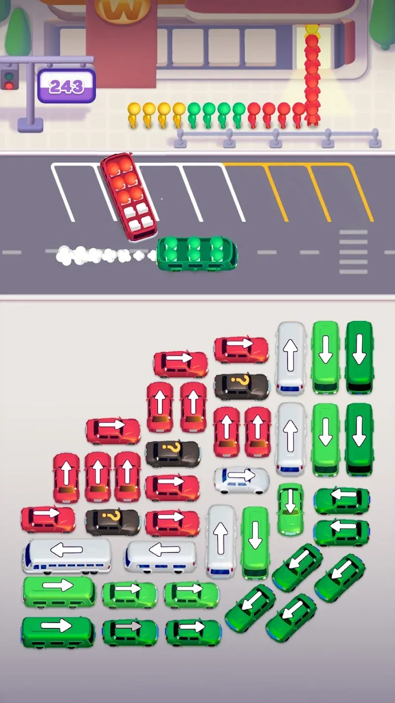 Quinto Screenshot di Bus Away: Traffic Jam