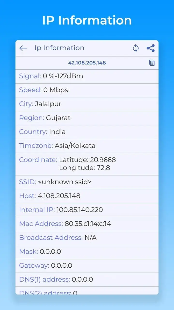 Capture d'écran de l'application Block WiFi & IP Tools 4
