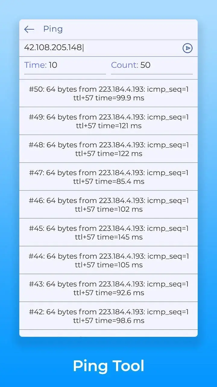 Capture d'écran de l'application Block WiFi & IP Tools 5