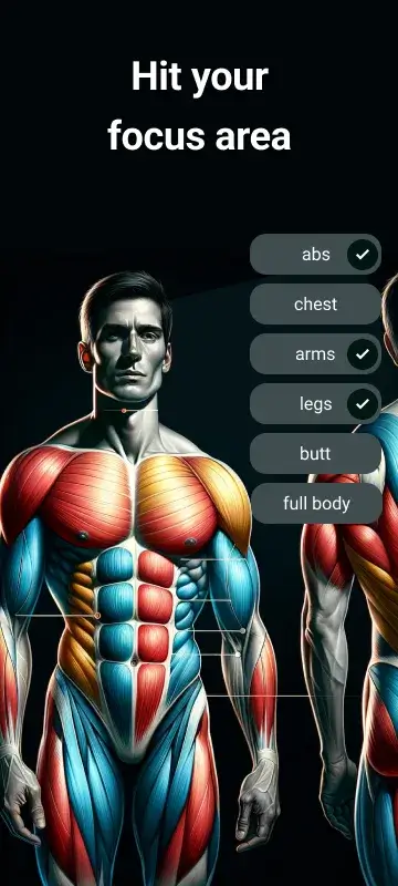 Home Workout Six Pack Abs captura de tela 3
