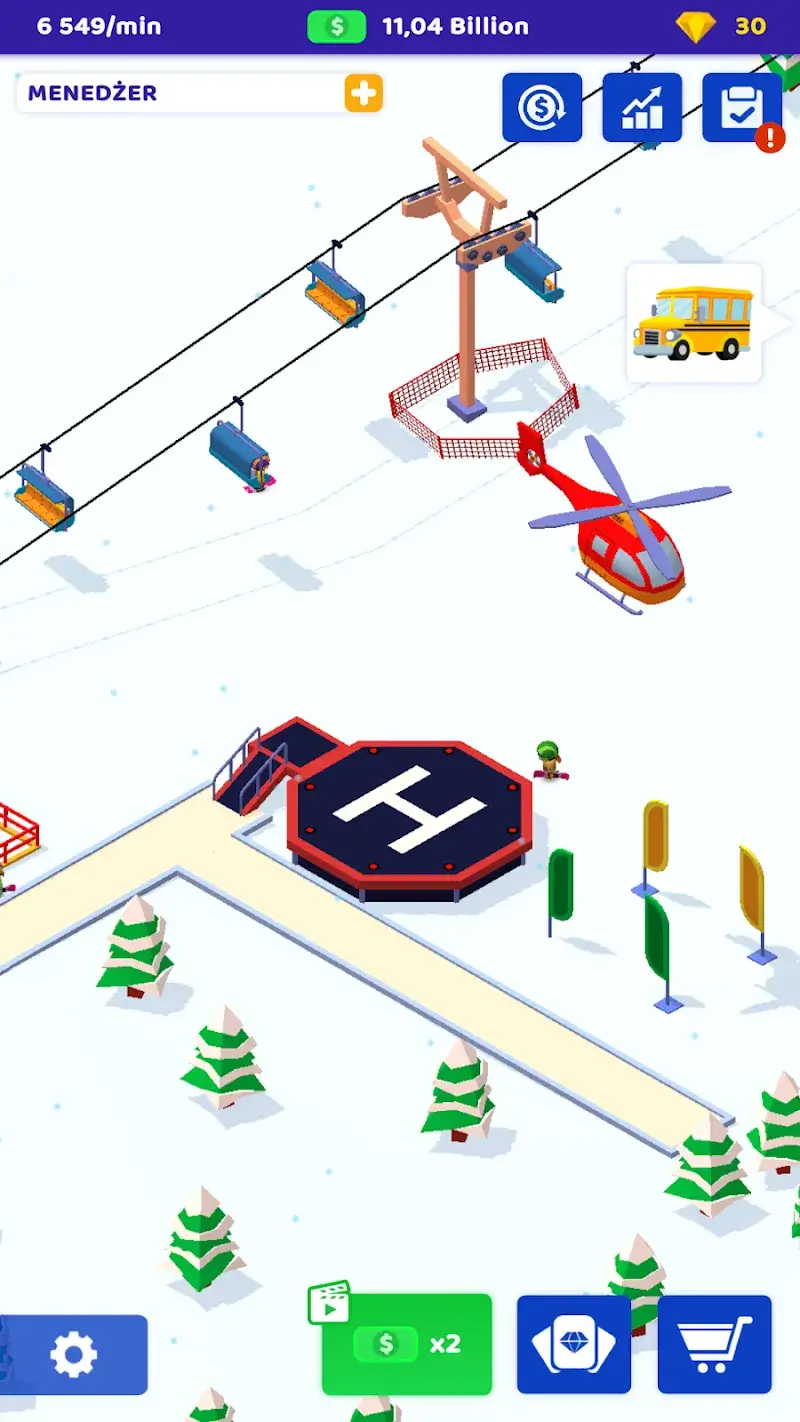Tangkapan layar Ski Resort: Idle Snow Tycoon 5