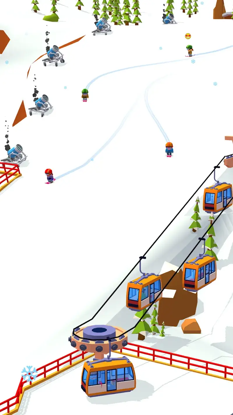 Tangkapan layar Ski Resort: Idle Snow Tycoon 1