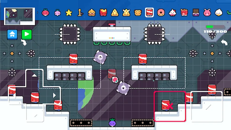 Tangkapan Layar Gameplay DIY Dadish 5