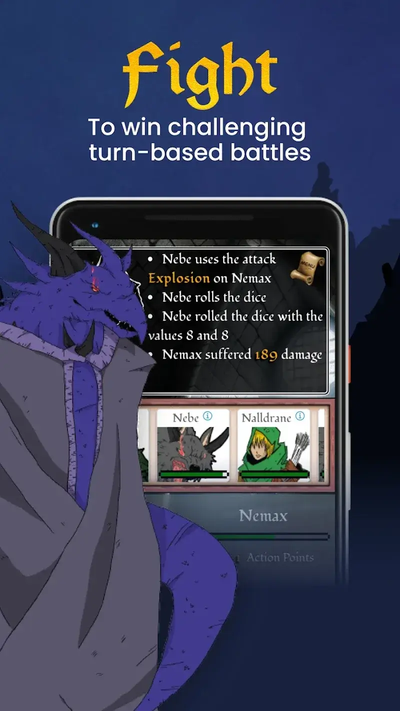 Captura de pantalla 6 de Dark Blue Dungeon