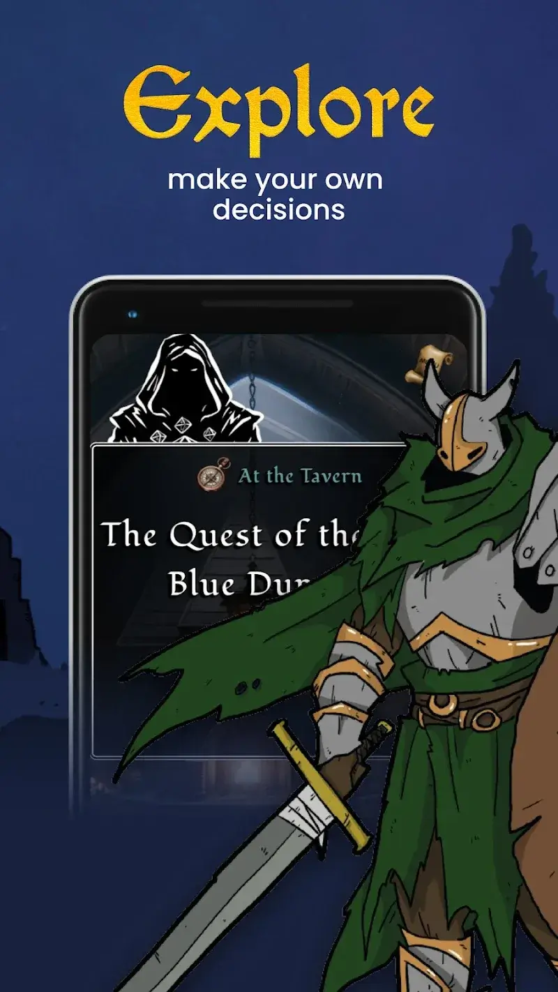Captura de pantalla 4 de Dark Blue Dungeon