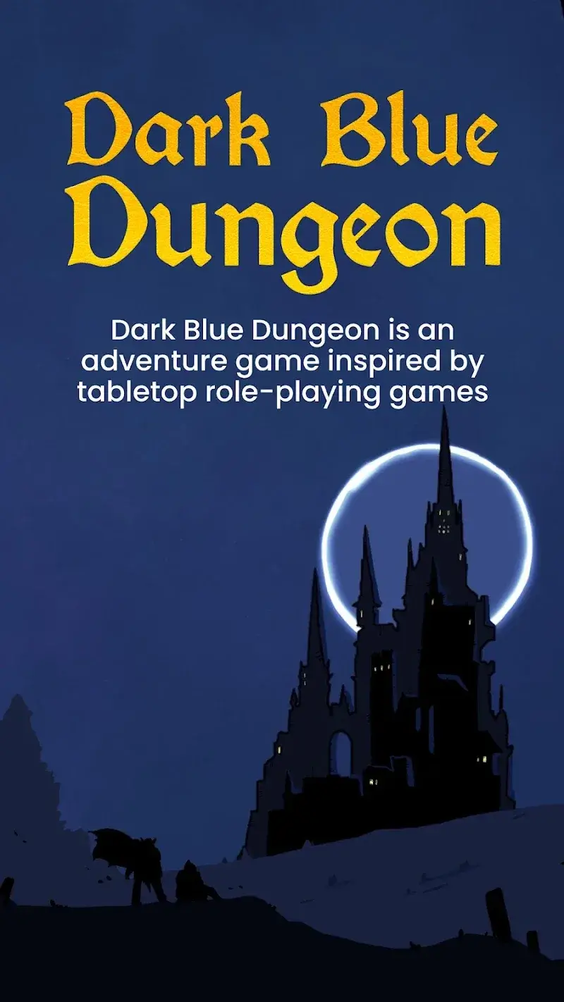Captura de pantalla 1 de Dark Blue Dungeon