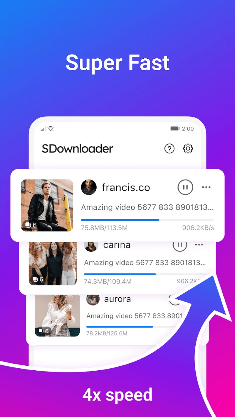 Screenshot 4 di SDownloader