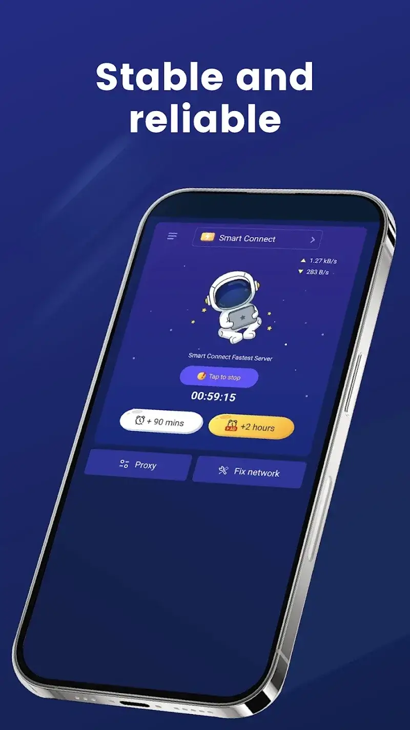 Captura de pantalla de Rocket VPN 4