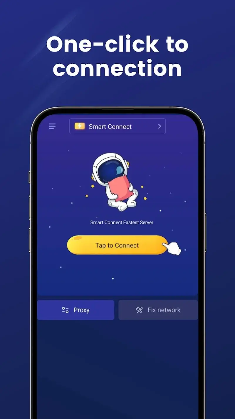 Captura de pantalla de Rocket VPN 1