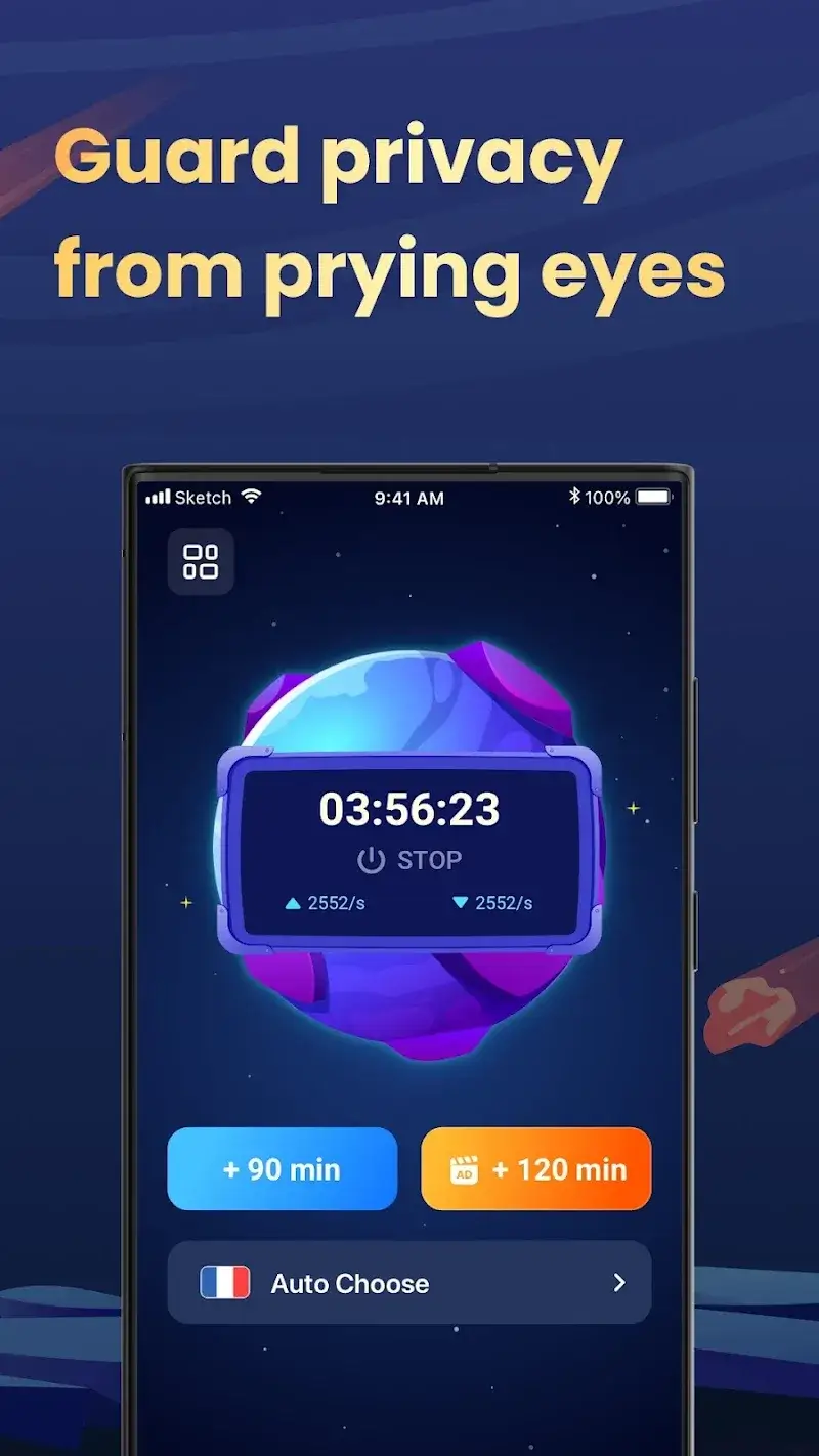 Screenshot 3 di Fast VPN Pro