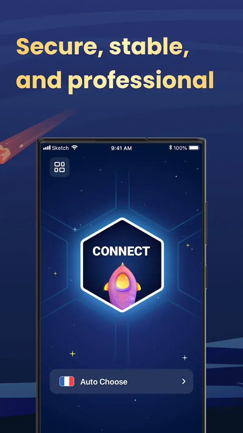 Screenshot 1 di Fast VPN Pro