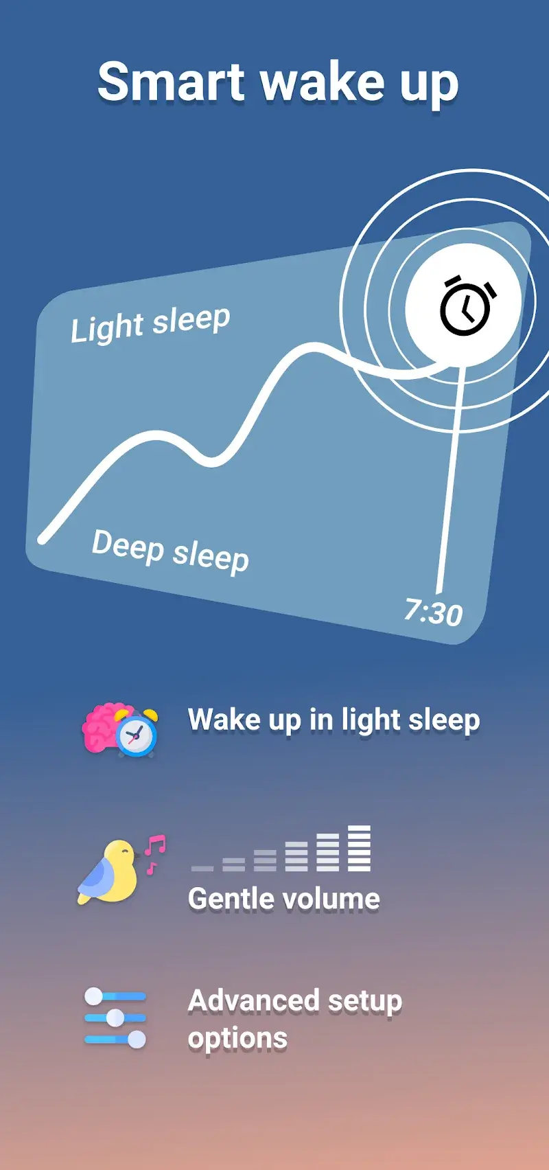 ภาพหน้าจอ Sleep as Android 2