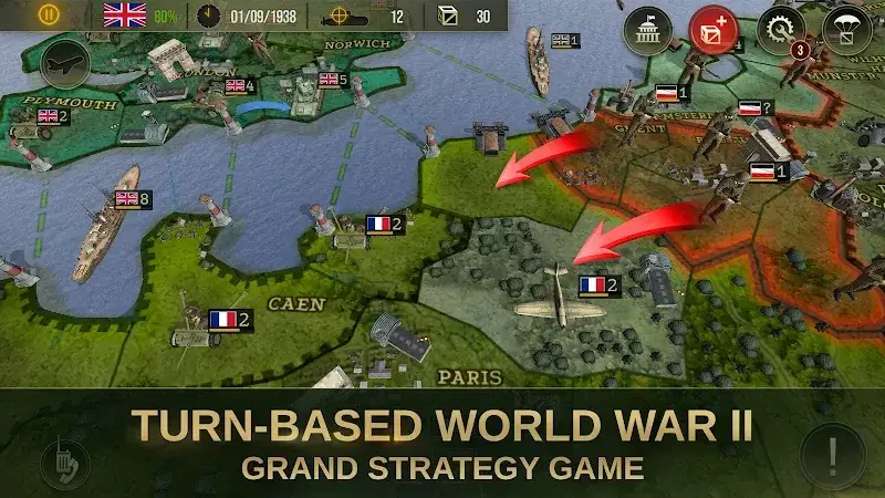 Strategy&Tactics 2: WWII ภาพหน้าจอ 1