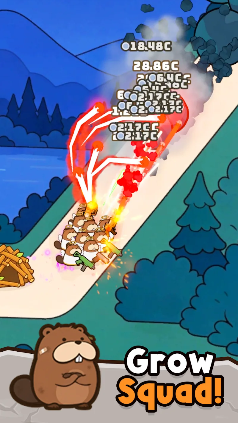 Aperçu du jeu Rumble Beavers 4