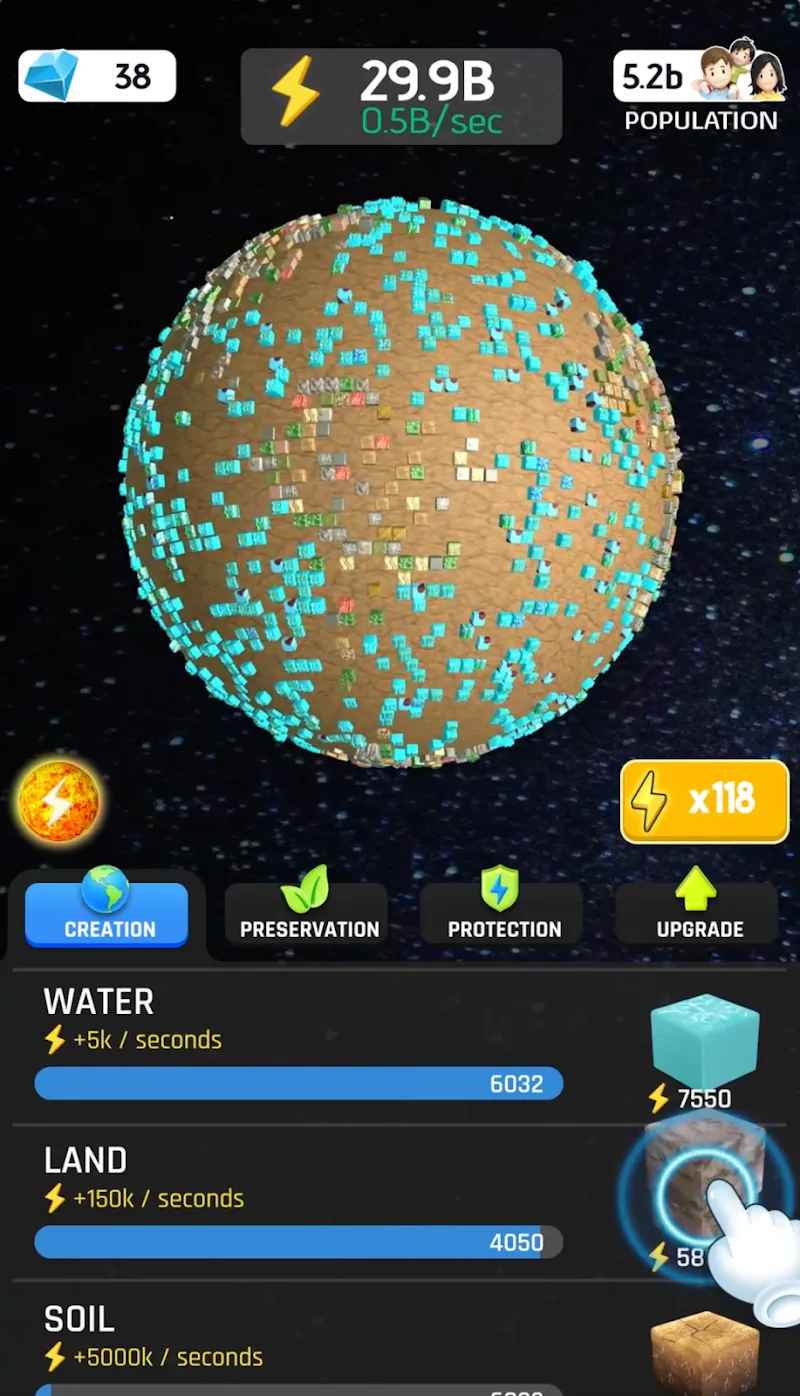 Screenshot 2 di Idle World